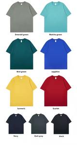 เสื้อยืดคอกลมแขนสั้นผ้าคอตตอน100% สำหรับผู้ชายขนาดใหญ่พิเศษใส่สบาย - Product Image 3