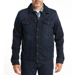 Latest Winter Arrival Men's Casual 100% Cotton Washed Denim <b>Jackets</b> <b>Vintage</b> Design Stand Collar High Street Style - Product Image 1