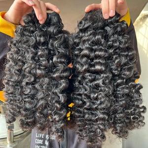 Venta al por mayor de mechones de pelo Camboyano de proveedor de mechones de pelo humano brasileño de visón sin procesar mechones de pelo indio sin procesar - Product Image 6