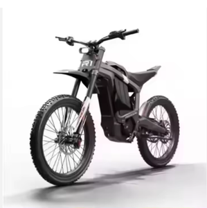 Vélo électrique tout-terrain 2024, E-bike 72V 12000W, rouge et noir, le plus puissant, à vendre - Product Image 1