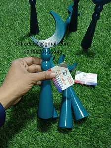 Decoración Artesanal de Luna Creciente Colgante Móvil con Resorte Industrial de Nácar, Regalo Espiritual, Eid Mubarak, Ramadán Kareem - Product Image 6