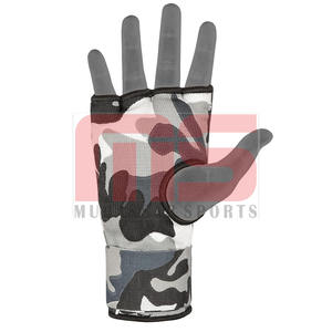 Gants de boxe avec mitaines rembourrées en gel Gants intérieurs professionnels de qualité supérieure pour l'entraînement en salle de sport et MMA - Product Image 5