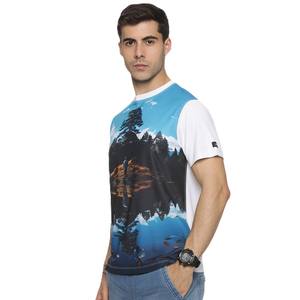 Venta caliente tamaño personalizado sublimación camisetas transpirable y secado rápido 100% algodón patrón sólido directamente de Pakistán - Product Image 3