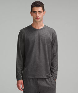 T-shirt à manches longues 100 % coton pour homme, taille standard, impression personnalisée, écologique, respirant, qualité supérieure, vente en gros - Product Image 1