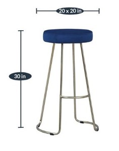 Công nghiệp & cổ điển gang phòng chờ quầy bar phân với da chính hãng trở lại phần còn lại nhà hàng ngoài trời không gian trung tâm khách sạn - Product Image 2