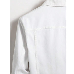 Veste en jean streetwear pour hommes nouvelle mode col rabattu boutonné vêtements d'extérieur et manteaux en jean avec poches avant pour hommes - Product Image 5