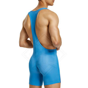 Derniers hommes Wrestling Singlet confortable séchage rapide avec un design élégant - Product Image 2