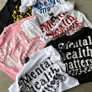 Sweat à capuche d'hiver grande taille personnalisé 3d puff print Hoodies logo en mousse unisexe pull surdimensionné à capuche vente en gros - Product Image 1