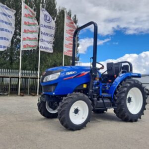 Tracteur utilitaire compact ISEKI TLE 3410 40HP 4x4, diesel, hydrostatique, prêt pour le travail des vergers et des vignobles, avec chargeur frontal. - Product Image 1