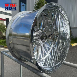 Ruedas de Camioneta Forjadas Monobloque Super Single con Borde Profundo 24x14 26x14 Aleación 8x170 8x180 para RAM 2500 RAM 3500 - Product Image 2