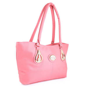 กระเป๋าถือสตรี - สีชมพูอ่อน - Product Image 1