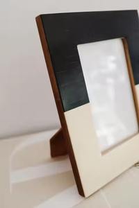 Marco de Fotos Premium con Incrustaciones de Hueso y Resina, Marco de Fotos Artesanal con Incrustaciones de Nácar para Momentos Inolvidables - Product Image 2