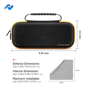 Chuyên Nghiệp Kẹp <span class=keywords><strong>Meter</strong></span> Trường Hợp Chống Sốc Lưu Trữ Bag Pouch Hộp Cho <span class=keywords><strong>Fluke</strong></span> 323/324/325 (Màu Đen)-Trường Hợp Chỉ - Product Image 5