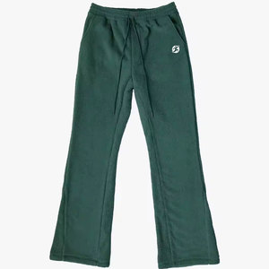 Pantalon évasé en toile épaisse coupe slim, pantalon évasé personnalisé pour homme, taille élastique de haute qualité, style hip-hop, anti-plis, séchage rapide - Product Image 1