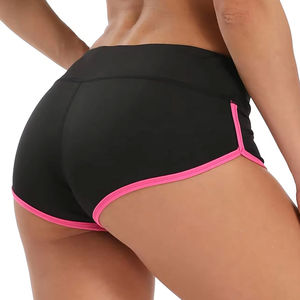 Premium Quality Women's High Waist Butt Lift Workout Yoga Compression Shorts Custom Made Sports Bodysuits Pakistan Wholesale - Product Image 6