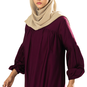 Manufacturer's Wholesale New Designs Dubai Muslim Women's Plus Size Modest Abaya <b>Cardigan</b> <b>Long</b> Sleeves Floor Length Traditional - Product Image 3