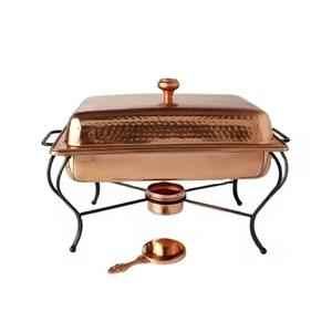 Réchaud à buffet en acier inoxydable, chauffe-plats en métal pour la maison, l'hôtel, le restaurant, la restauration - Product Image 5