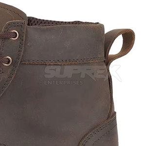 Premium SUPREX ENTERPRISES SE-WB-04 Unisex Steel Toe <b>Leather</b> <b>Work</b> <b>Boots</b> Rubber Midsole Genuine <b>Leather</b> Lining All Seasons Safety - Product Image 2