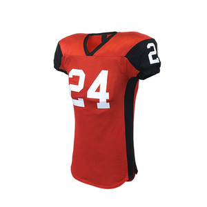 Uniformes de football américain de qualité Conceptions personnalisées Impression sublimée Uniforme de football américain respirant à séchage rapide - Product Image 2