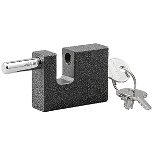 Lucchetto Monoblock nero per SteckerBox Maxi incluso 3 chiavi - Product Image 4