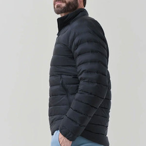 Veste matelassée pour homme de qualité exceptionnelle, couleur unique, légère, prix abordable, vente en ligne, veste matelassée pour homme - Product Image 4