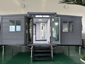 บ้านคอนเทนเนอร์ขนาด 20 ฟุต แบบขยายได้ 38 ㎡   บ้านสำเร็จรูป 2 ห้องนอนแบบ Granny Flat + จัดส่งฟรีทั่วประเทศ - Product Image 6
