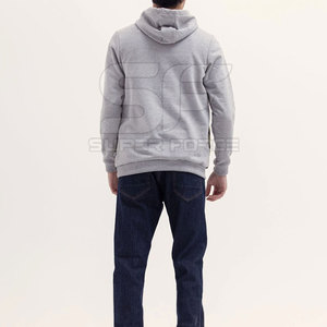Sweat à capuche pour homme en coton mélangé doux polaire pour l'hiver décontracté et quotidien - Product Image 6