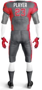 2024 ensemble de vêtements de sport de football américain personnalisé en gros uniforme de football complet avec maillot d'équipe chemises de football vêtements de basket-ball - Product Image 3