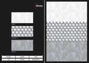 home decor 300x600mm ceramic wall <b>tiles</b> for bathroom kitchen glossy matt sugar carving finish interior wall design lux - Product Image 5