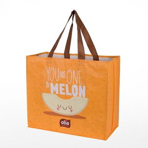 Grocery <b>Shopping</b> Tote Large Capacity Non-woven Polypropylene <b>Reusable</b> <b>Shopping</b> <b>Bag</b> Durable Lightweight Cartoon Design - Product Image 1