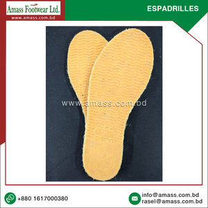 Alpargatas informales sin cordones de cuero plano de Color con logotipo personalizado Forro de tela de algodón transpirable Precio conveniente para el verano - Product Image 5