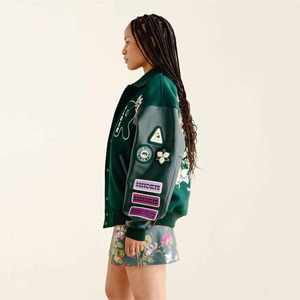 Letterman Varsity <b>Jackets</b> Plus Size <b>Men's</b> Stand Collar Color Block Ribbed Winter <b>Baseball</b> <b>Jackets</b> - Product Image 5