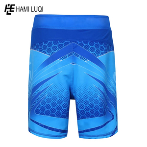 2024 MMA BJJ Shorts Hombres Sublimación personalizada Logo No Gi Fight Shorts UFC Entrenamiento Kickboxing Grappling Pantalones cortos cómodos - Product Image 3