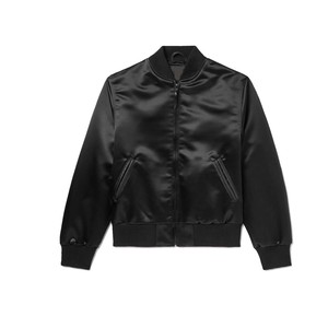 OEM en blanco personalizado de alta calidad de tendencia de los deportes de satén de seda chaqueta universitaria bordado superior personalizado Premium clásico chaqueta de satén - Product Image 6