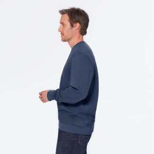 Custom <b>Men</b> Classic Crewneck <b>Pullover</b> Sweatshirt - Stylish and Comfortable for Everyday Use - Product Image 5