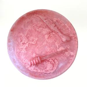 Assiettes en résine blanche de haute qualité, vaisselle en résine de qualité supérieure, motif marbré, bol, articles ménagers, service de table, plateaux ronds en résine - Product Image 2