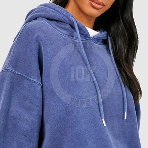 Survêtement Femme Surdimensionné Lavage à l'Acide Coupe Ample Design Personnalisé Survêtement Femme Lavage à l'Acide avec Cordon de Serrage à la Taille - Product Image 6