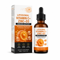 Complément de Vitamine C Liposomale à Haute Biodisponibilité avec Zinc et Vitamine D3 pour la Santé Immunitaire – Formule en Vrac OEM