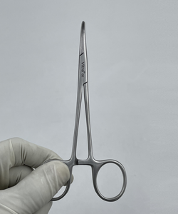 Pince hémostatique de qualité supérieure Pince à moustiques Halsted Pince à artères Instrument chirurgical allemand droit/incurvé en acier inoxydable - Product Image 3