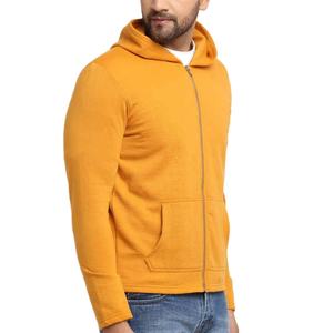 Personalizado liso Zip Up Hoodie hombres sudaderas con capucha al por mayor de peso pesado Premium cremallera sudaderas con capucha bajo precio 100% algodón térmico Casualwear - Product Image 4