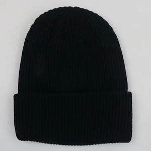 Gorro de punto de invierno de alta calidad para hombres y mujeres, parche con logotipo personalizado, estilo de béisbol 3D, patrón de lana, etiqueta tejida, Playa ajustable - Product Image 6