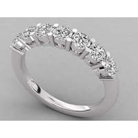 Bague solitaire pour femme en diamant 9K cultivé en laboratoire, taille ronde, éclat brillant