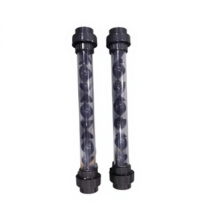 เครื่องผสมแบบอินไลน์ UPVC ขนาด 1 นิ้ว ยี่ห้อ Guangzhou Zeao ทนกรดด่าง พร้อมเกลียว NPT สำหรับผสมปุ๋ยทางการเกษตร - Product Image 2