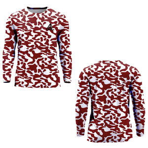 Ropa de Pesca para Hombre, Manga Larga, Tallas XS-5XL, Verano, Otoño, Invierno, Secado Rápido, Transpirable, UPF 50, Spandex/Poliéster, Anti-UV, Protección Solar - Product Image 1