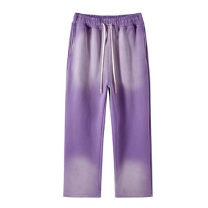2024 Unisex Acid Wash <b>Tie</b> <b>Dye</b> Tracksuits Thick Cotton Fleece Breathable Customized Colors for Winter Direct Factory Wholesale - Product Image 2