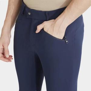 Pantalones de Montar a Caballo para Hombre, Elásticos, con Agarre de Silicona, Transpirables, Ropa Ecuestre para Deportes y Equitación - Product Image 5