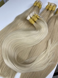 Venta al por mayor 100% Extensiones de Cabello Virgen Remy Vietnamita Precio de Fábrica Color Rubio Onda Recta Cinta Natural Cabello de Una Cabeza - Product Image 3