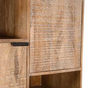 APARADOR ALTO 3 PUERTAS 2 CAJONES COFRE DE CAJONES 90 CMv - Product Image 3