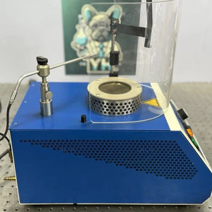 Probador de punto de inflamación Petrotest CL5 usado, equipo de laboratorio, enciende el ventilador de calefacción OK como está - Product Image 2