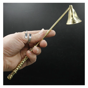 Éteignoir à mèche de bougie en acier inoxydable accessoire d'extincteur de bougie avec longue poignée pour éteindre la flamme de la bougie - Product Image 3